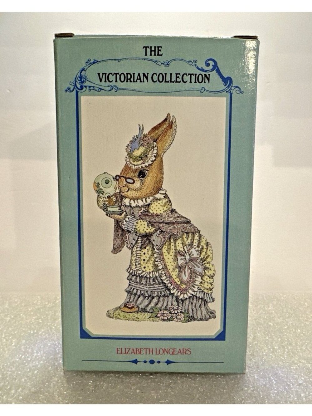 The Victorian Collection ELIZABETH LONGEARS VA22 Figurine Rabbit 1994 NEW SEALED